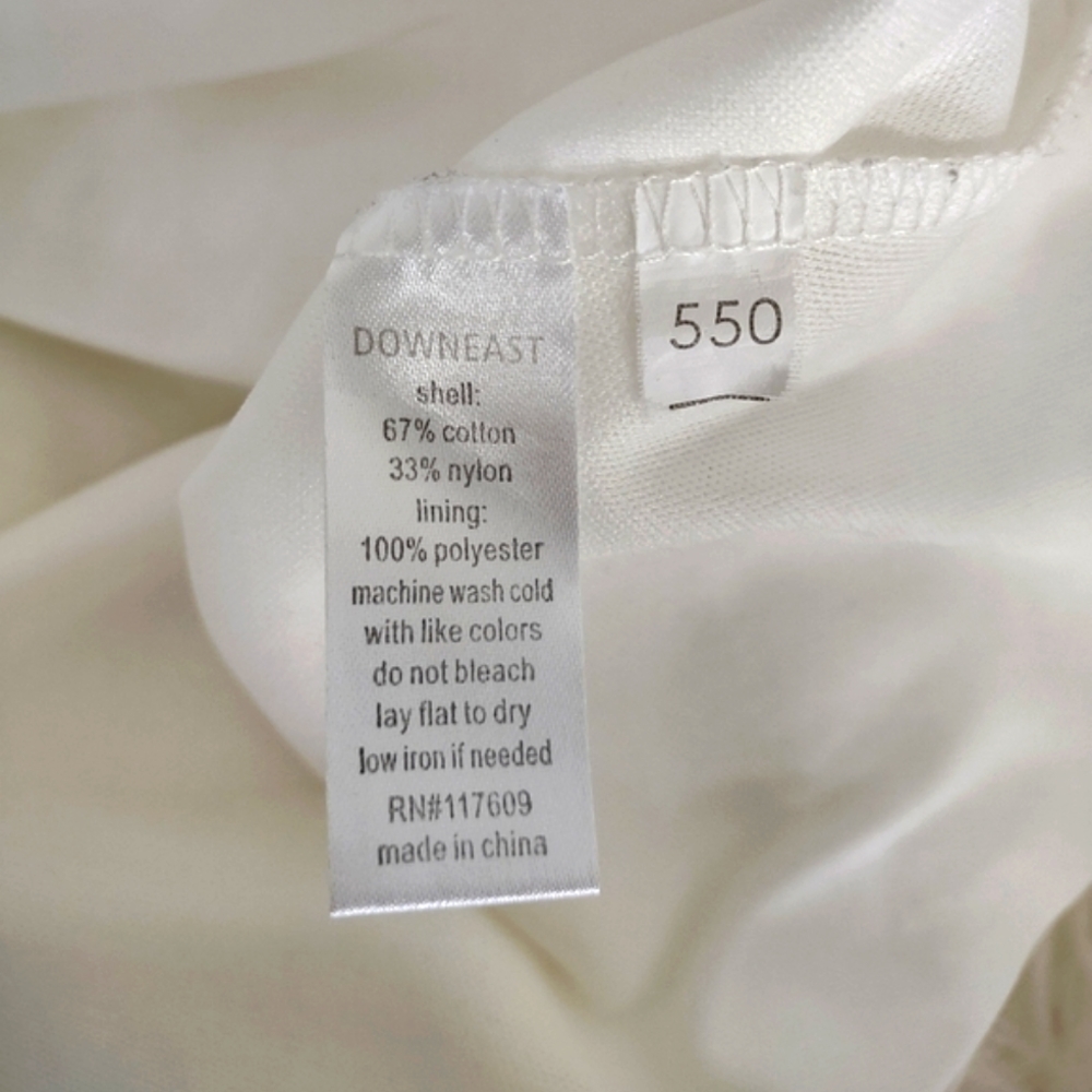 DOWNEAST White Skirt Lace Size Small 4 / 6 - Picture 5 of 7